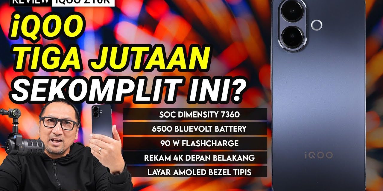 Smartphone Iqoo Z10R 5G Hadir Dengan Performa Kencang