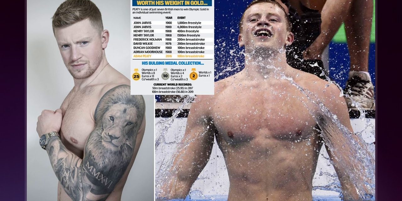 Perenang Papan Atas Adam George Peaty Sang Panutan Renang