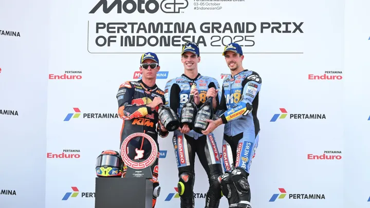 Pembalap Rookie Aldeguer Menang Di Grand Prix Indonesia