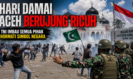 Hari Damai Aceh Berujung Ricuh, TNI Imbau Semua Pihak Hormati