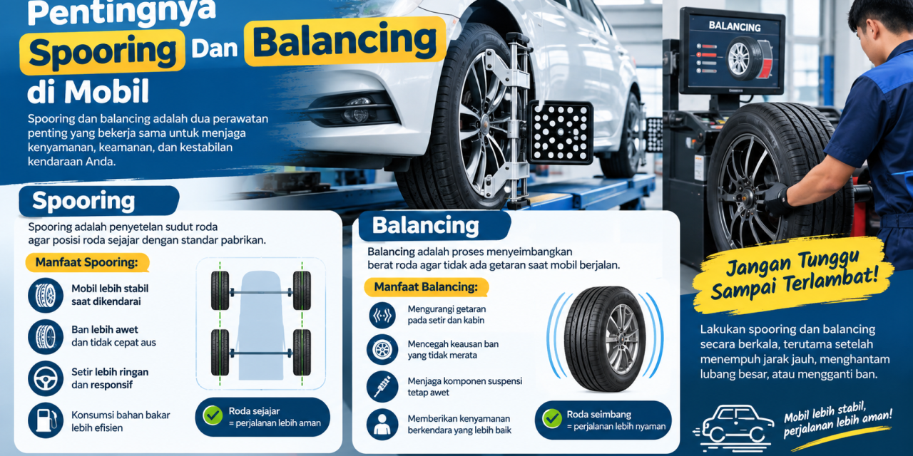 Spooring Dan Balancing Pada Mobil Ternyata Perlu Di Cek Berkala