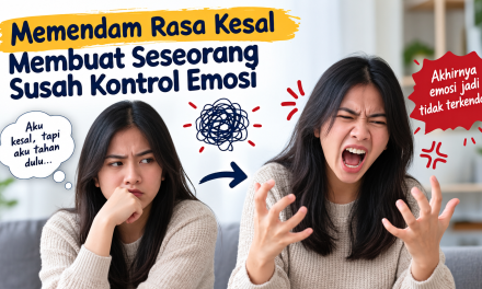 Memendam Rasa Kesal Membuat Seseorang Susah Kontrol Emosi