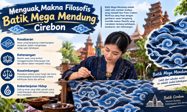 Menguak Makna Filosofis Batik Mega Mendung Cirebon