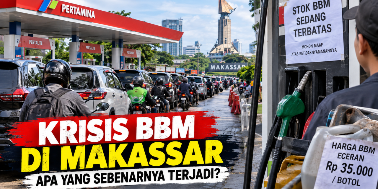 Krisis BBM Di Kota Makassar, Apa Yang Kini Sebenarnya Terjadi?