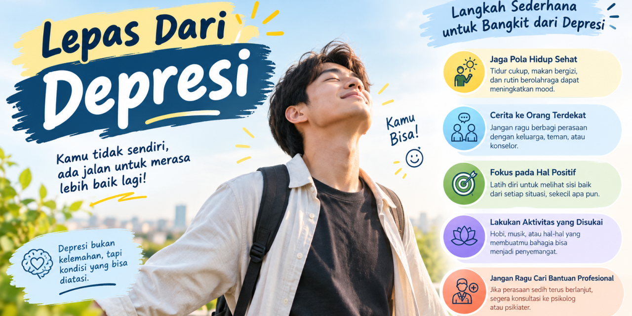 Lepas Dari Depresi: 3 Langkah Reset Hidup