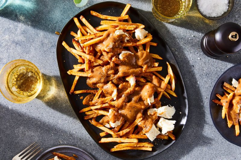Makanan Poutine Hidangan Nikmat Dan Lezat Khas Kanada